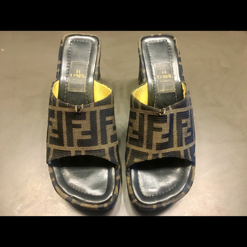 Fendi Platform Slides